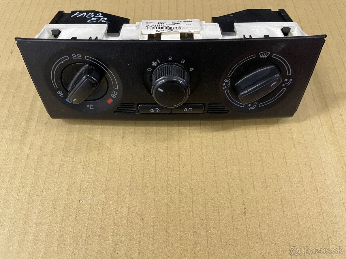 škoda fabia airbag motorček zamok radio budiky packy - 12