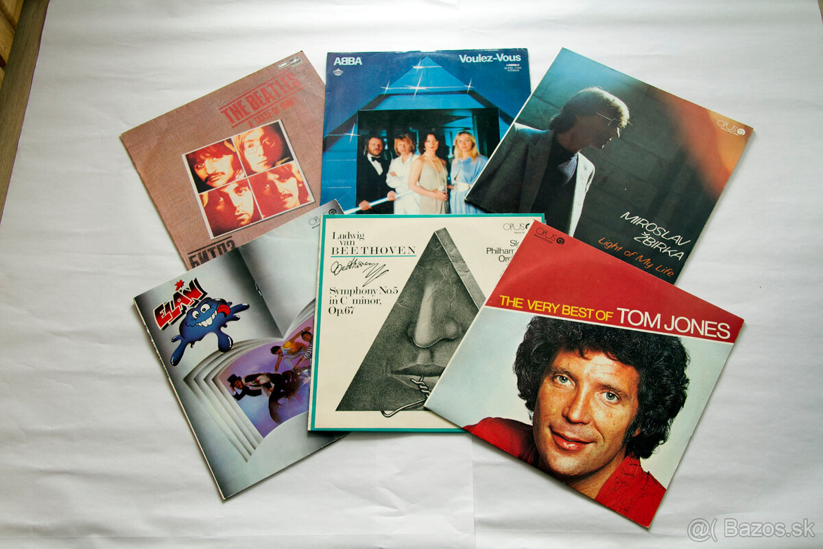 Predám zbieku LP platní - 12