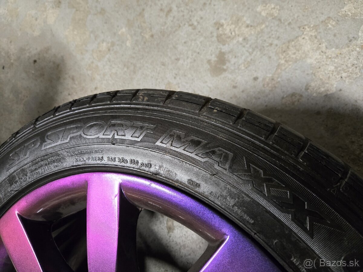 Hliníkové disky 5x112, R18, dvojrozmer - 12