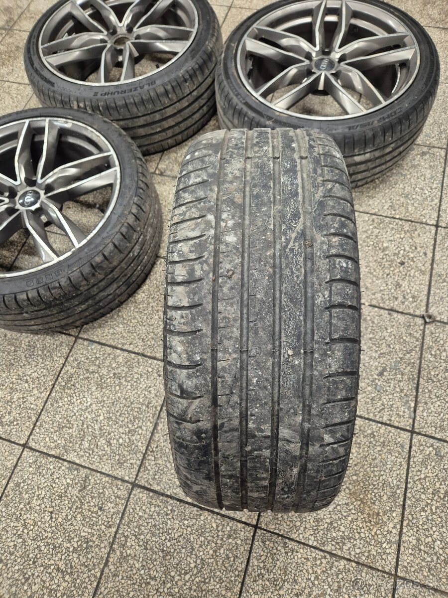 Predám elektróny 5x112r19 s pneu 255/35r19 - 12