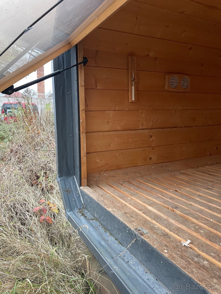Sauna na chatu, záhradu, dom alebo korbu auta z dreva - 12