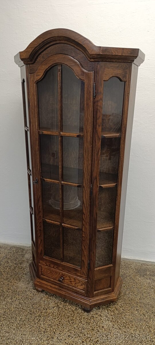 Rustikální vitrína, nábytek z masívu, Nábytek s příběhem - 12