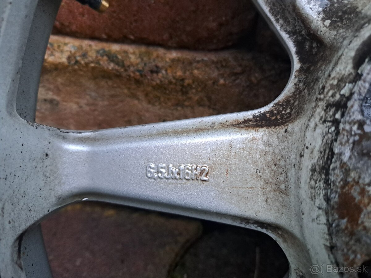 Hliníkové disky 5x100 R16 / škoda,seat,VW,audi... - 12