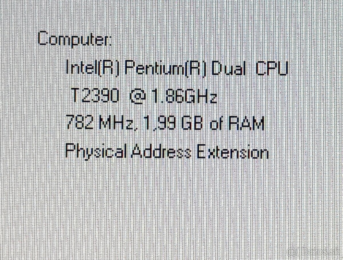 Notebook HP Compaq 6720S - 12