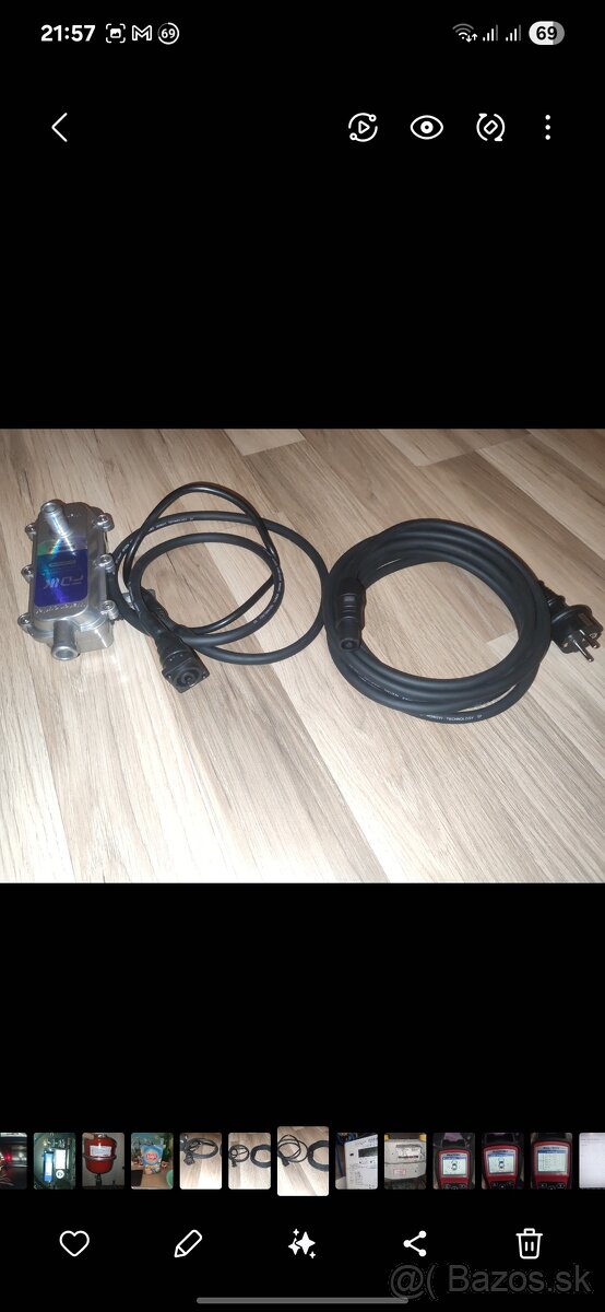 Elektrický ohrev motora 2000W 230V - 12