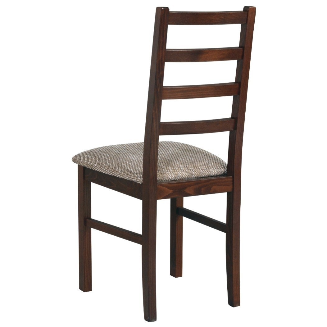 Jedálenské stoličky - orech/hnedá 3ks - 12