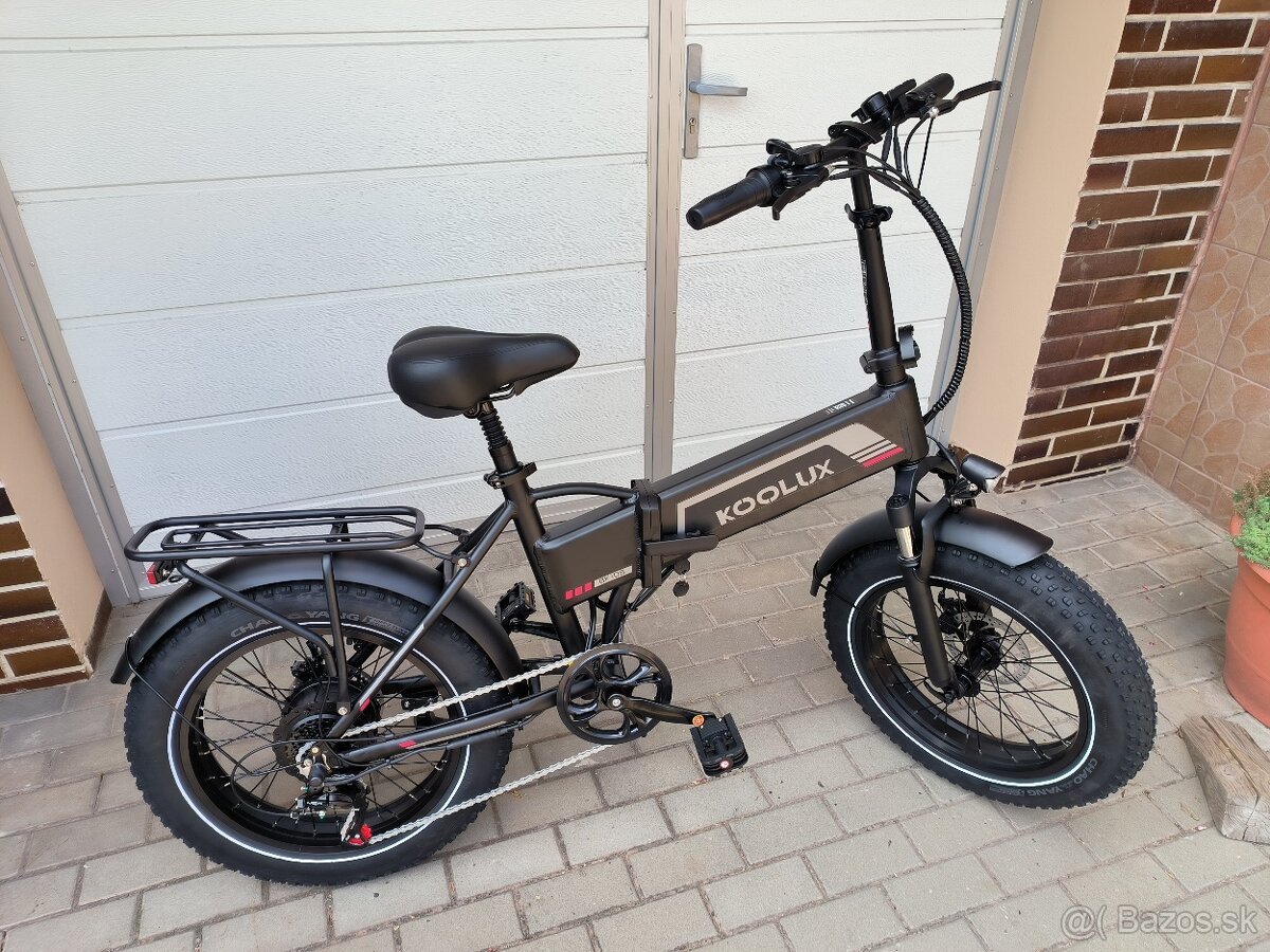 Skladací Elektrický bicykel Fatbike 0 Km - 12