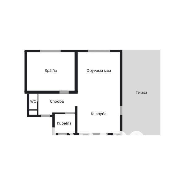 RADO | svetlý 2i byt + 200 m² záhrada | Biely Kostol - 12