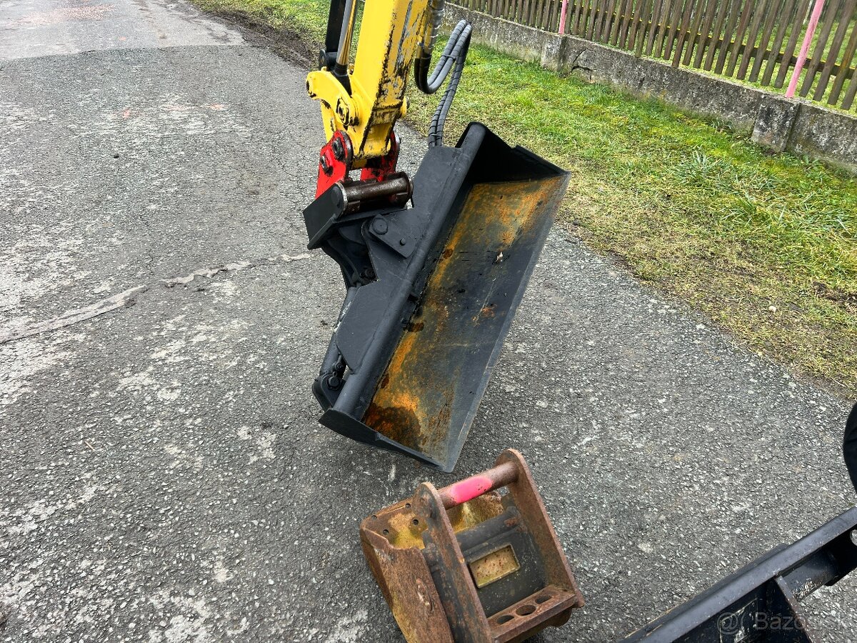 Minibagr Yanmar SV 16 hyd.svahovka/pouze 1tis.mth - 12