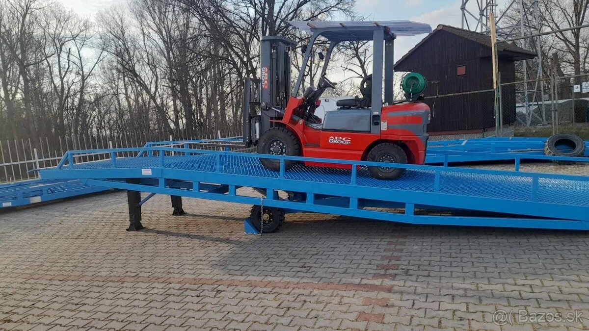 Mobilná nájazdová rampa 8 ton - 12