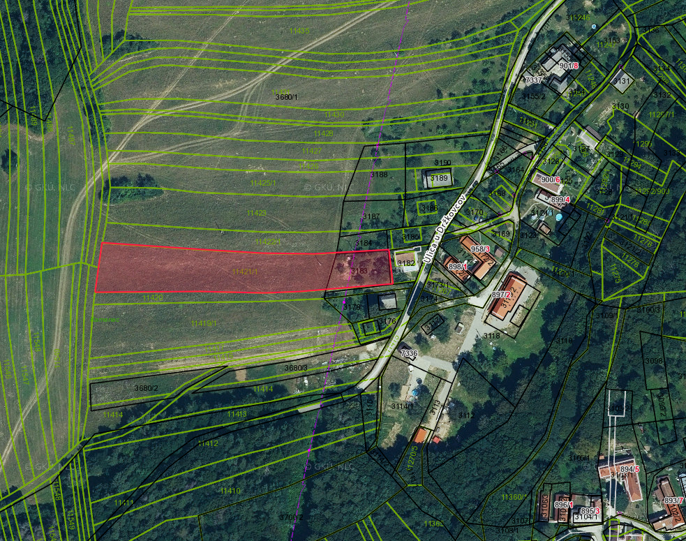 Brezová pod Bradlom – 3.800 m2 Stavebný pozemok - 12