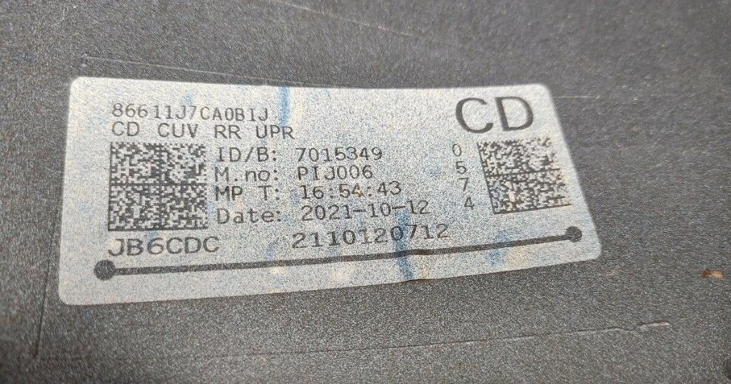 Kia X-Ceed XCeed CD 2019 - zadny naraznik spojler - 12