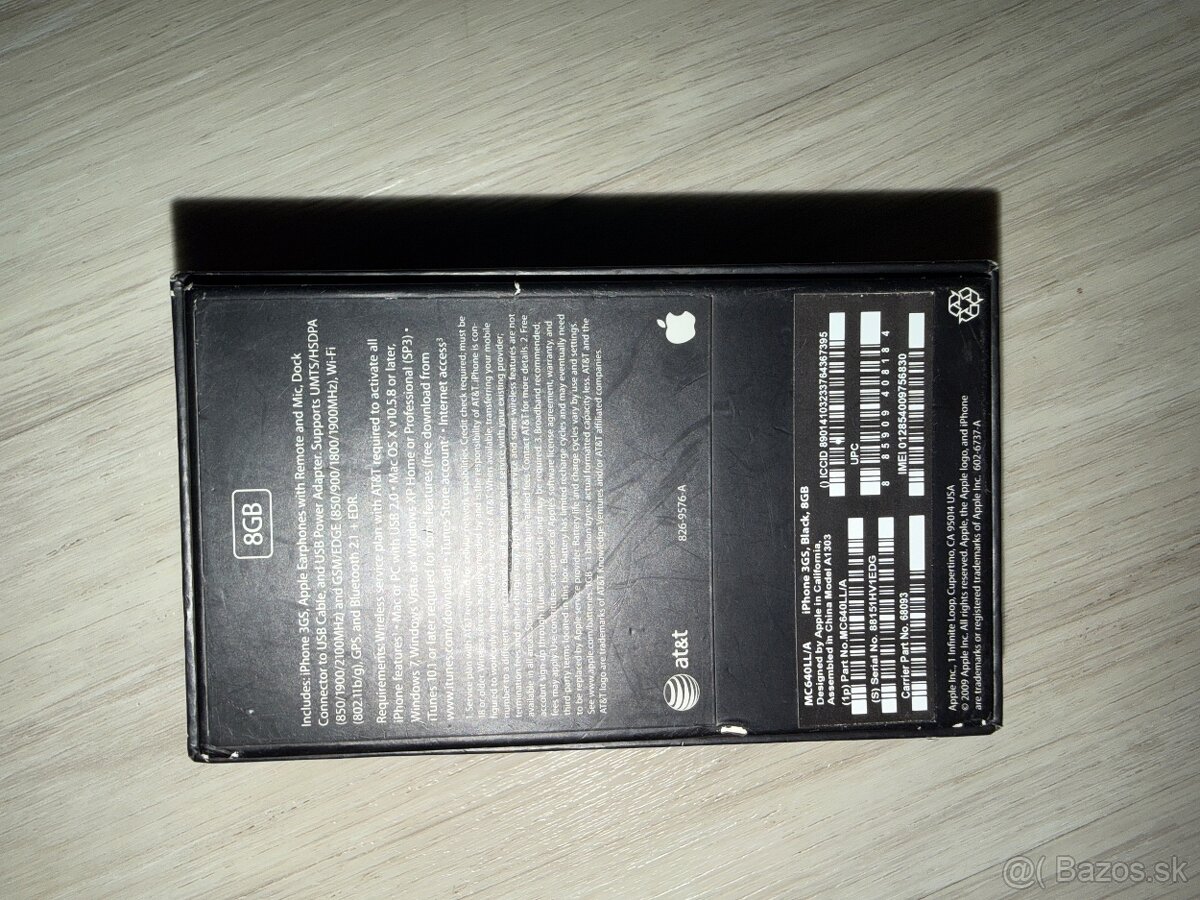 Apple IPhone 3GS 8GB - 12