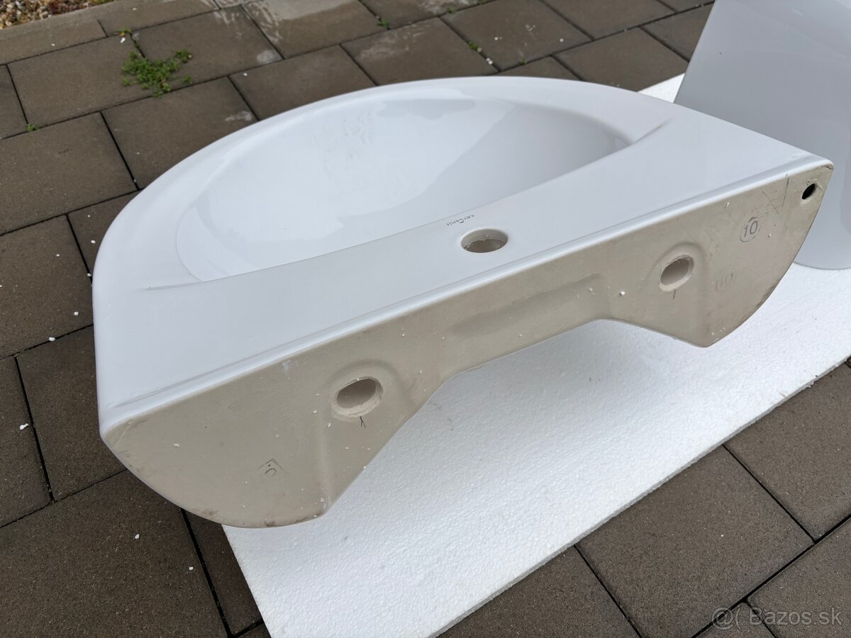 Umývadlá 60 cm, bidety a závesné WC – Cersanit, Jika - 12