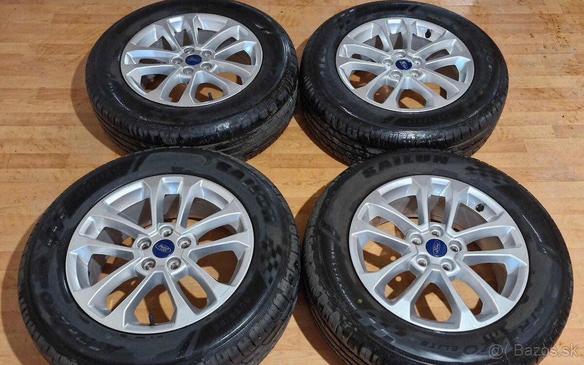 Predám letnú sadu Ford Kuga ,225/65 r17 , 8MM +TPMS - 12