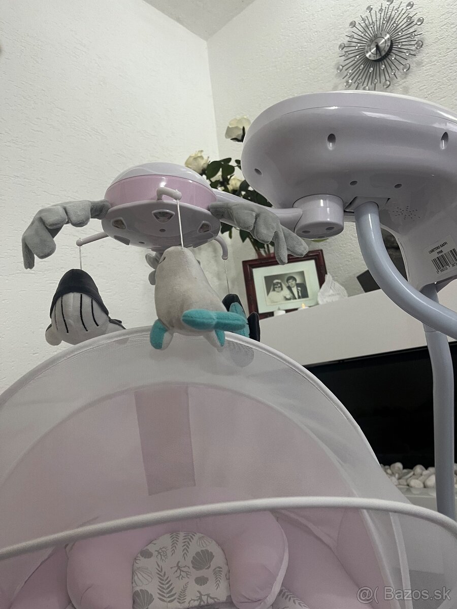 Predam hojdacie kresielko Carretero Raffi pink - 12