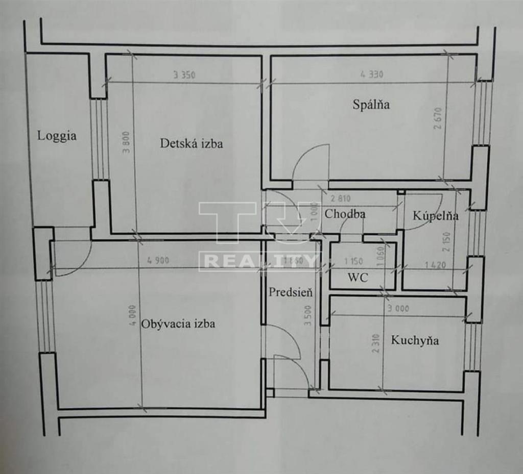 Na predaj 3 izbový byt v Košútoch - 12