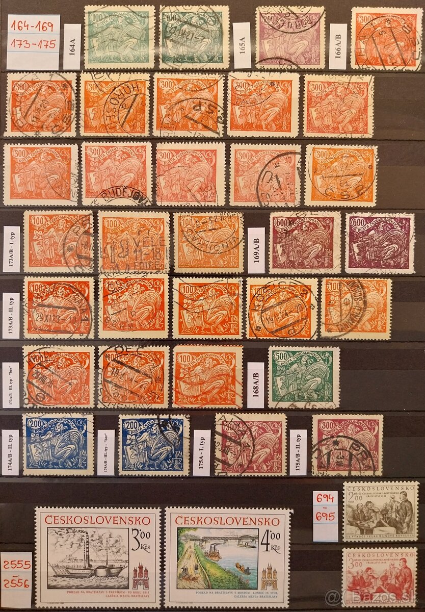 Známky ČSR – 1 - 12