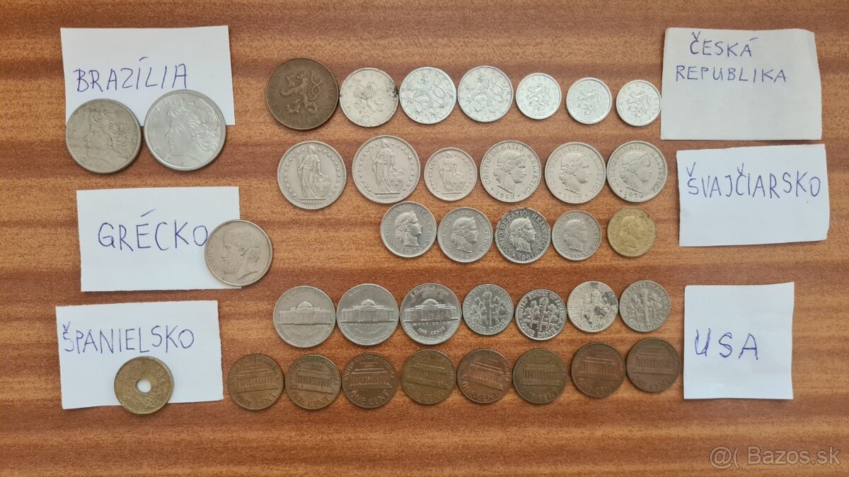 Staré mince - mix - 12