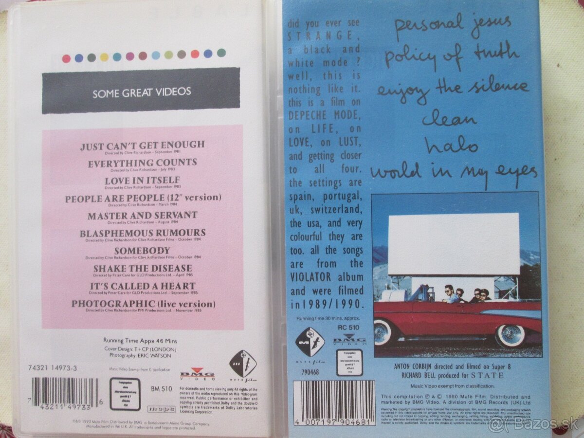 DEPECHE MODE + ERASURE - MUTE CZECHOSLOVAKIA (CD) - 12