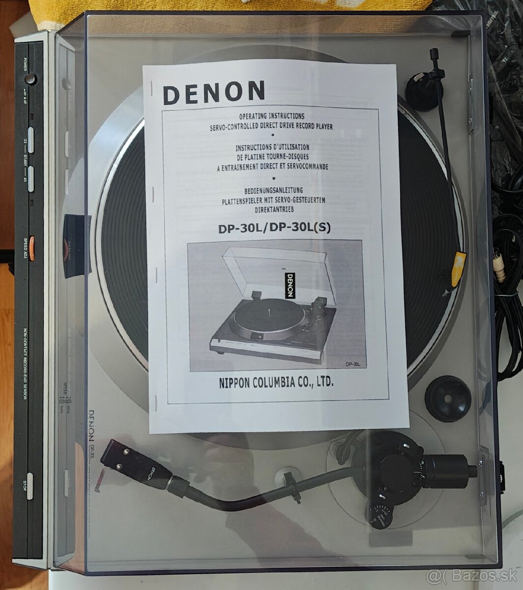 Gramofón DENON DP-30L - 12