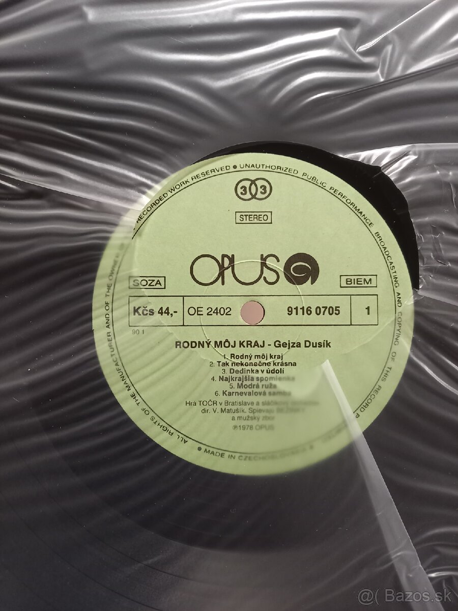 Retro staré LD platne - 12