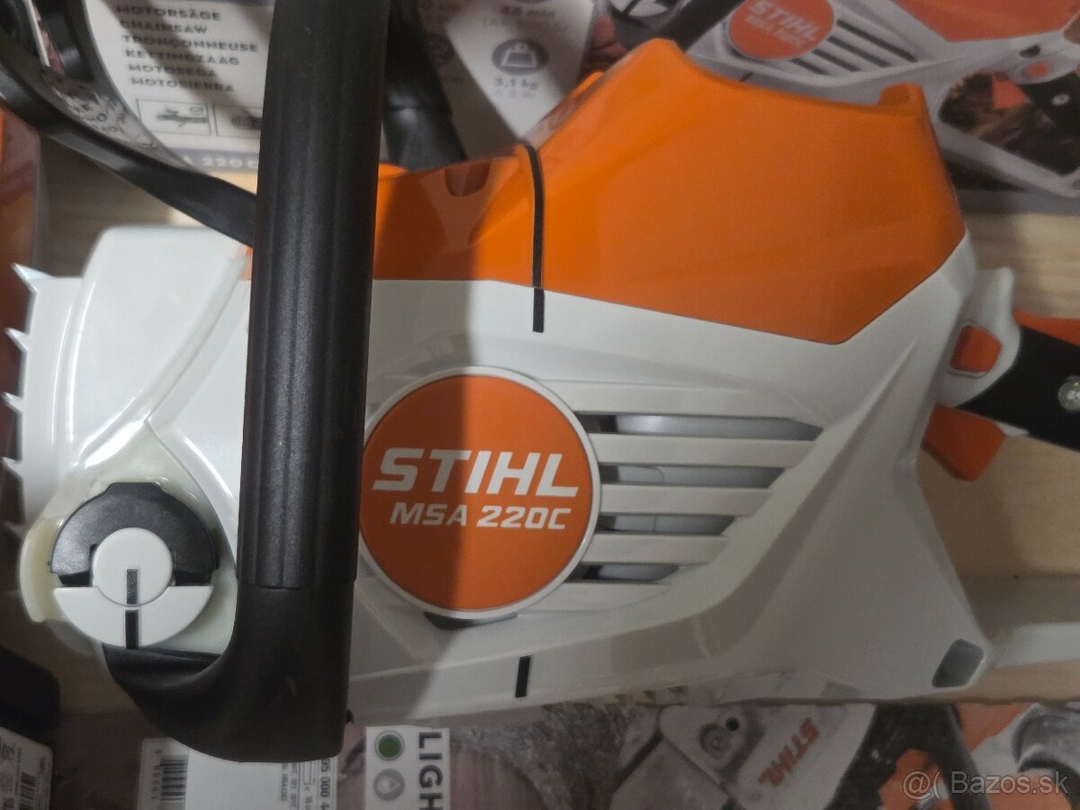 Stihl msa 220c-bq aku pila set zaruka dva roky - 12
