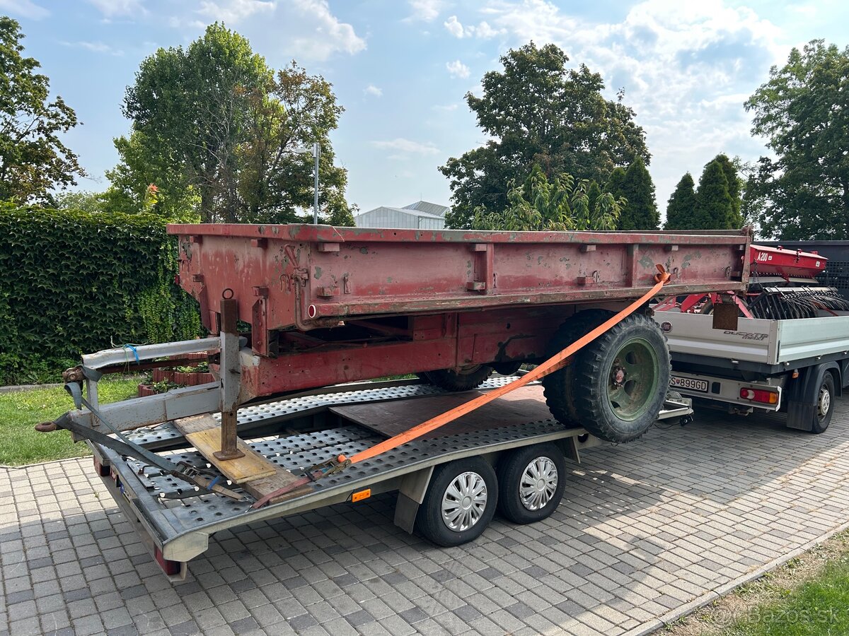 Vyklápacia Vlečka - kipper - 12