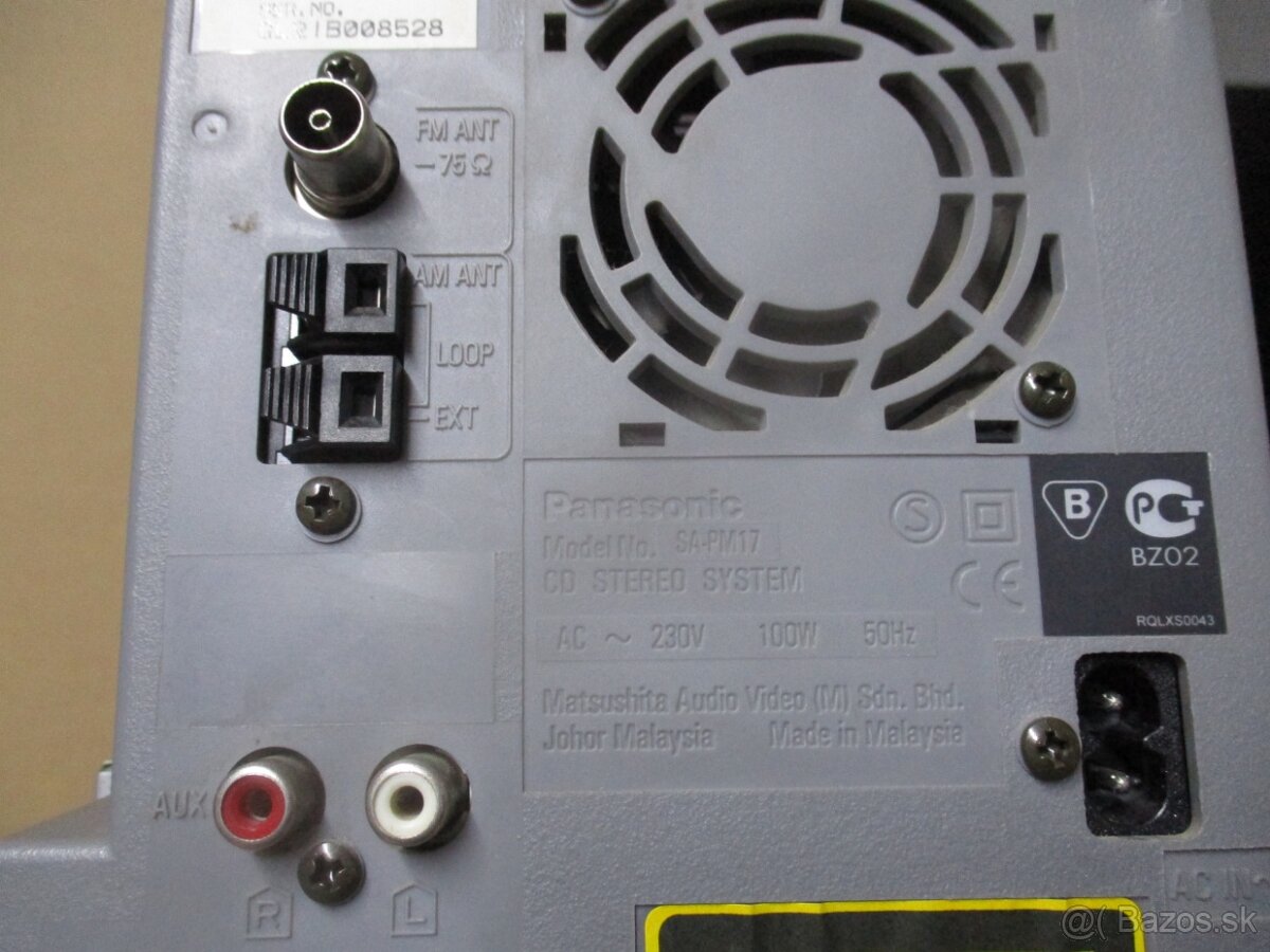 PANASONIC SA-PM17 - 12