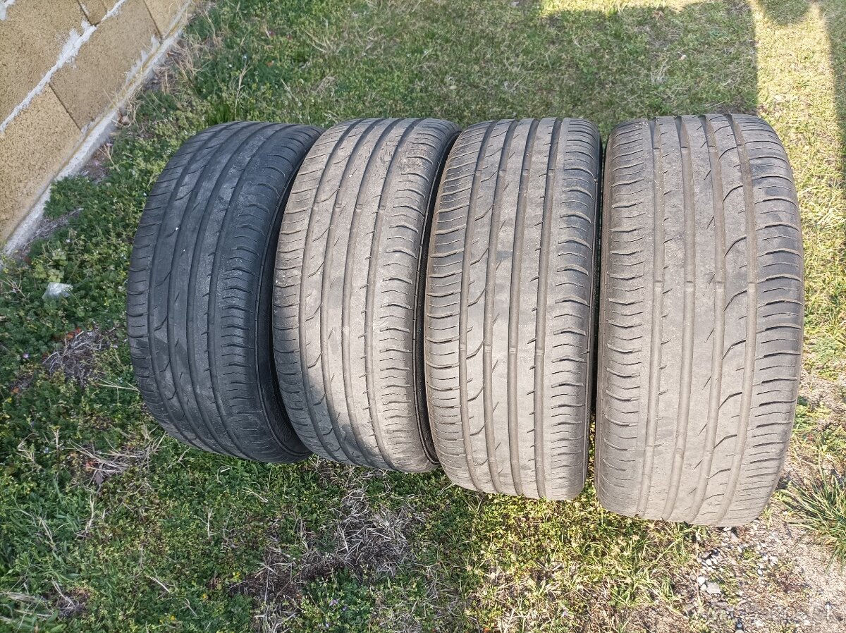 Alu disky 16" 5x 112 + letné pneu Continental - 12