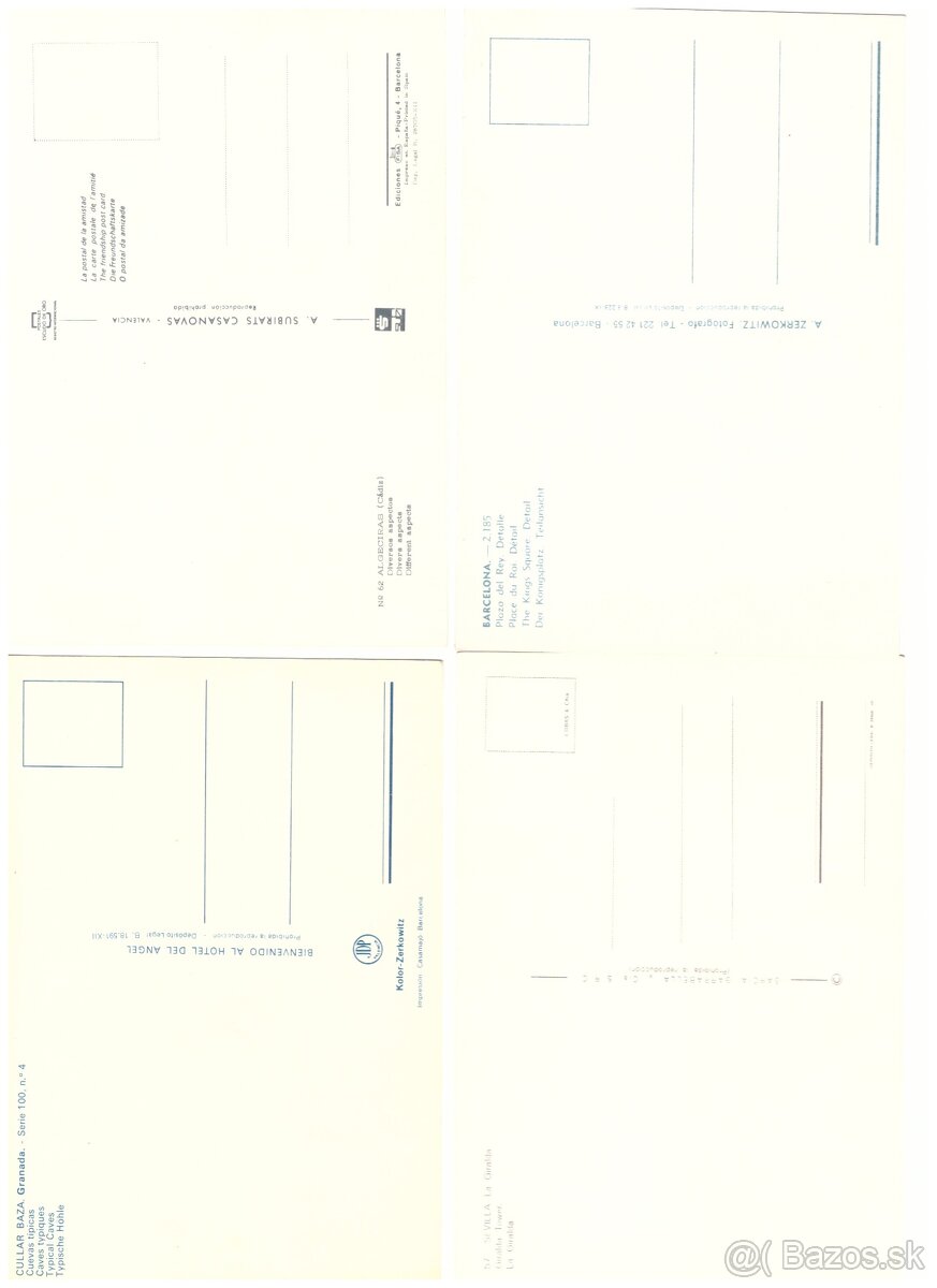 Pohľadnice mix svet farebne 2 - 12