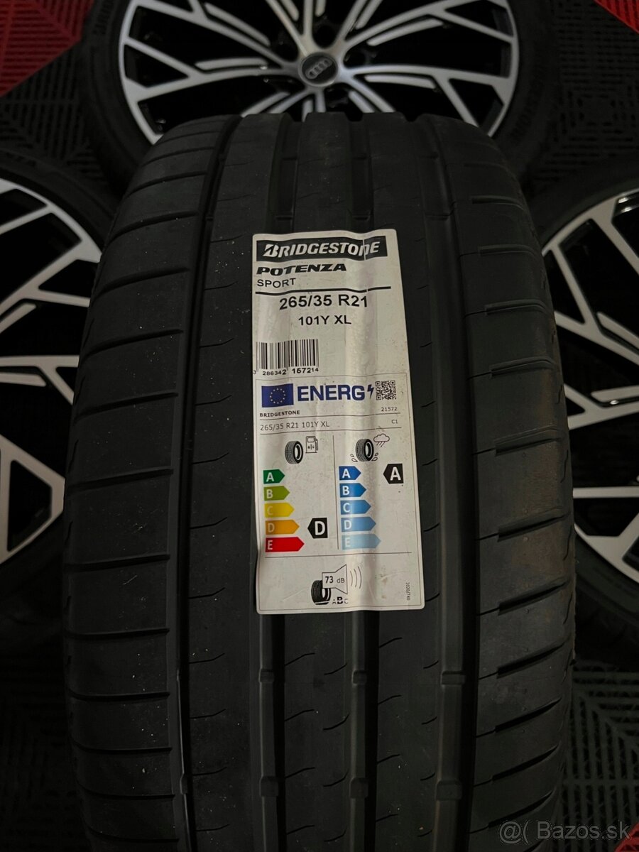 Alu nová sada AUDI A8 S8 D4 D5 R21– letné Top - 12