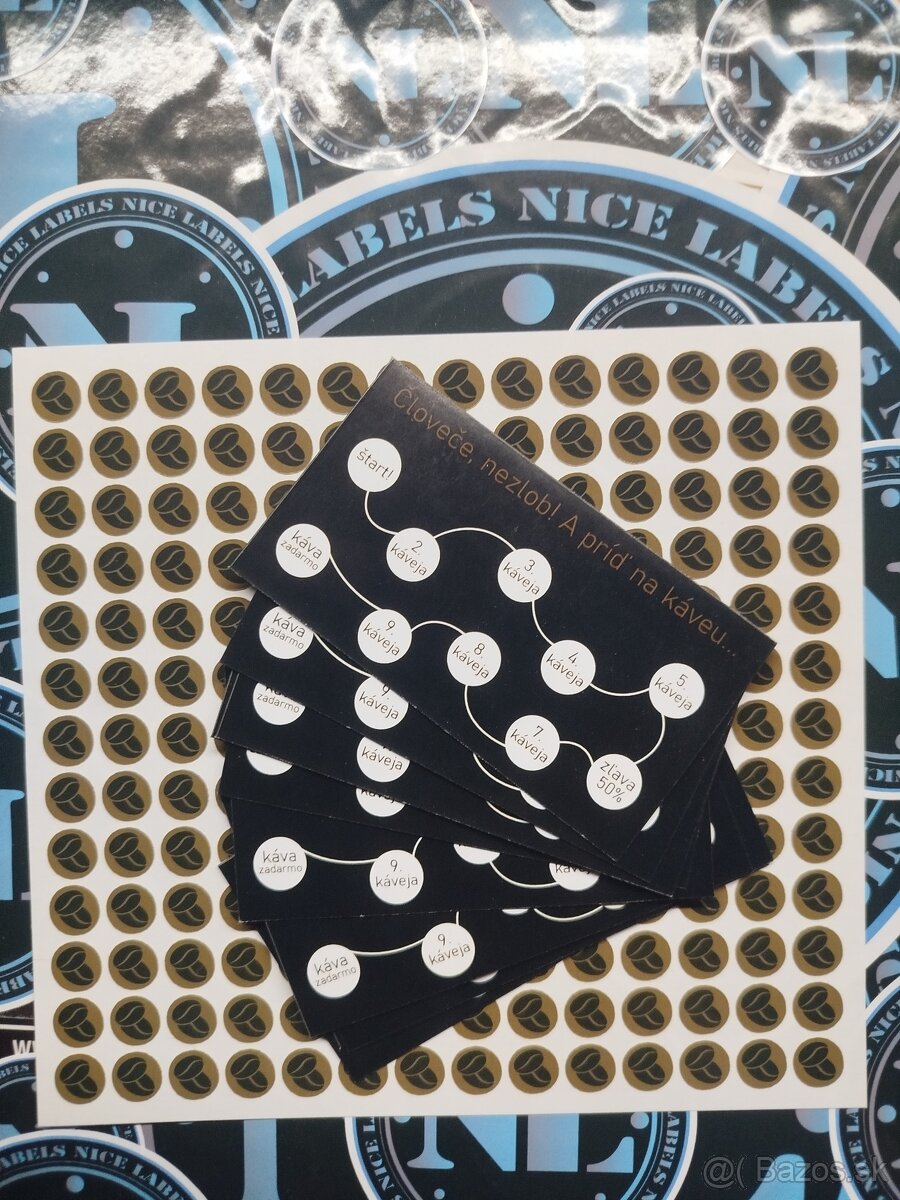 Nálepky samolepky na predaj - 12