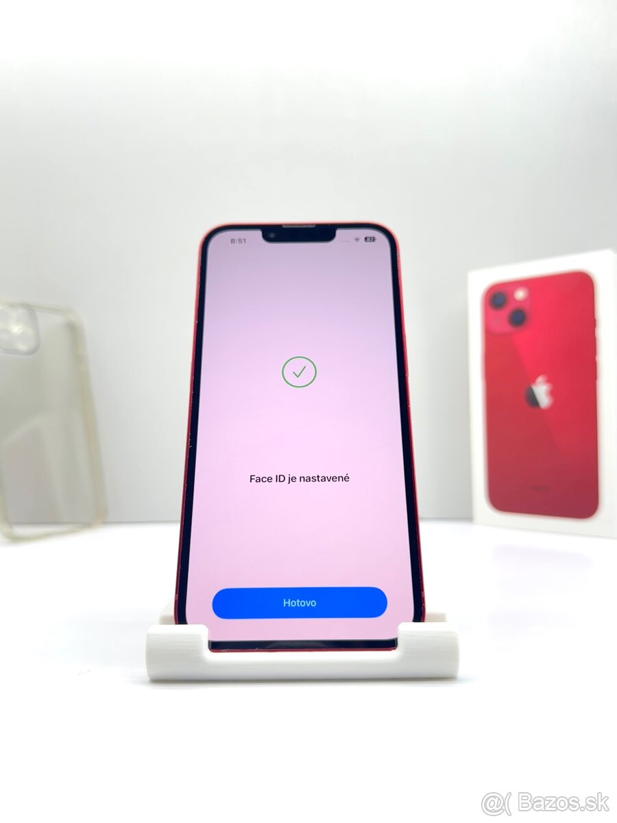 iPhone 13 RED 128GB NOVÁ BATÉRIA 100% ZDRAVIE - 12