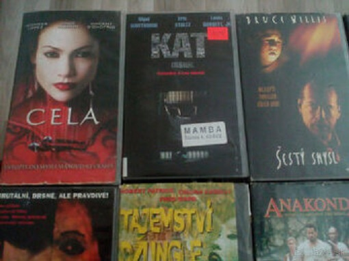 Originál VHS kazety. - 12