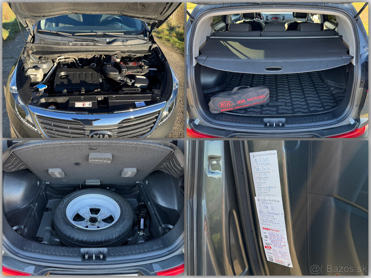 KIA Sportage 1.7 CRDi, 106 000km, SR, ťažné. - 12