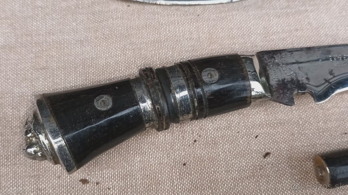Zbierka vojenských Kukri nožov - regiment Gurkha - NEPÁL - 12