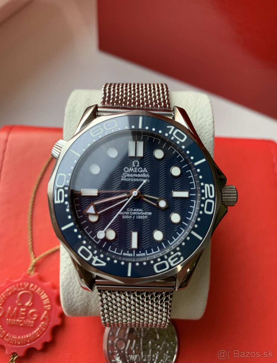 Omega Seamaster James Bond 60th anniversary, Nové, 42mm - 12