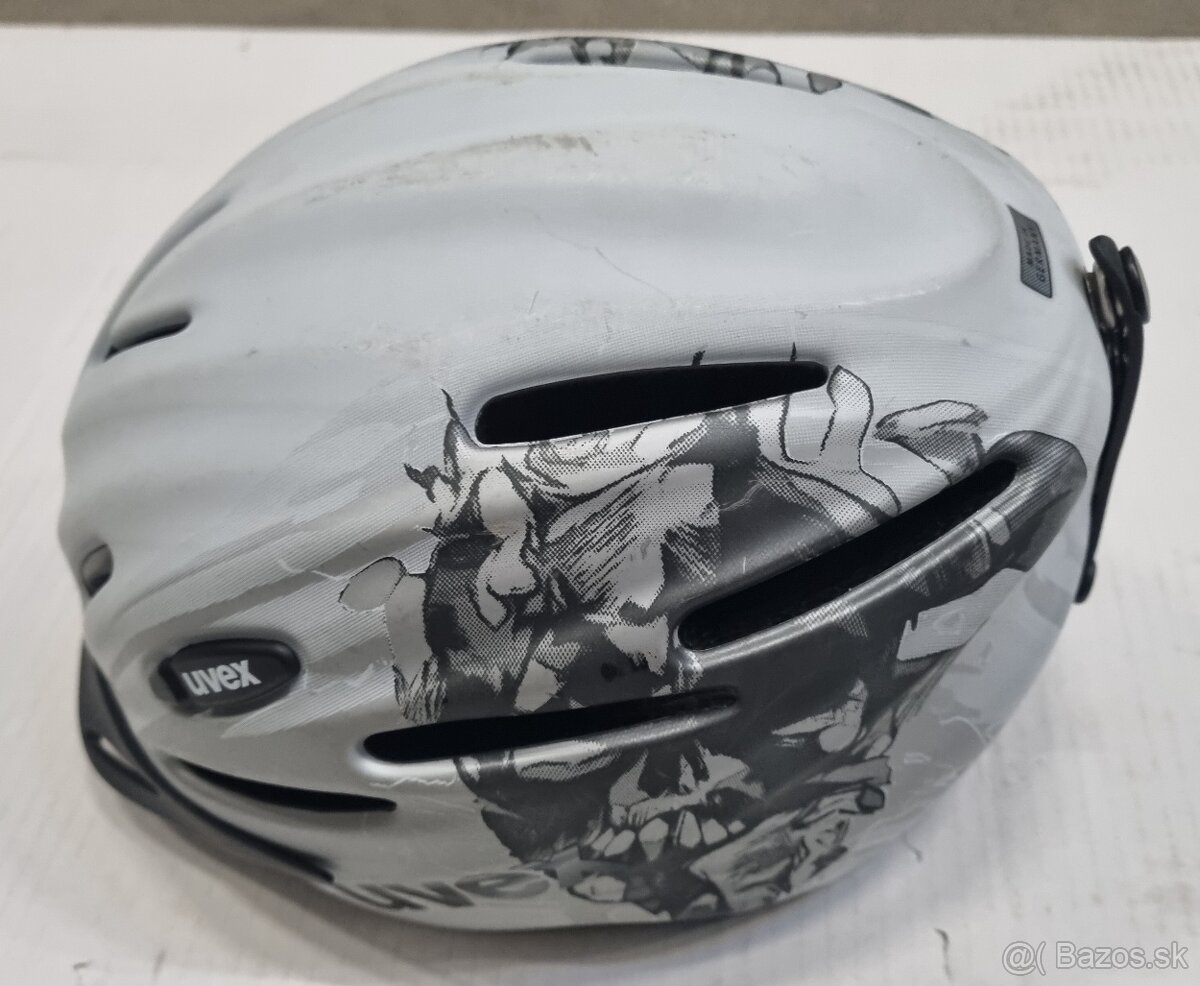 Lyžiarska prilba UVEX + okuliare - 12