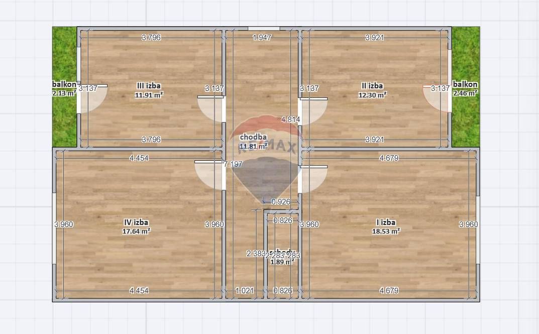 ZNÍŽENÁ CENA poschodový rodinný dom Bušince - 12