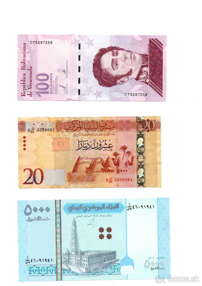 Bankovky zo Sveta - 12