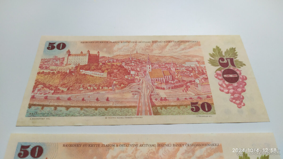 50Kčs 1987 - 12