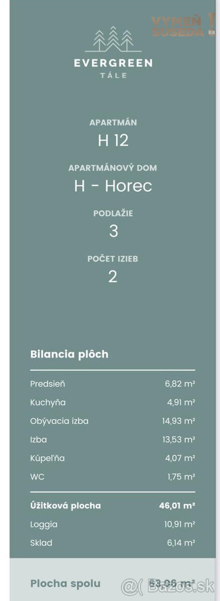 VYMEŇ SUSEDA – Na predaj exkluzívny 2 izbový apartmán v ikon - 12