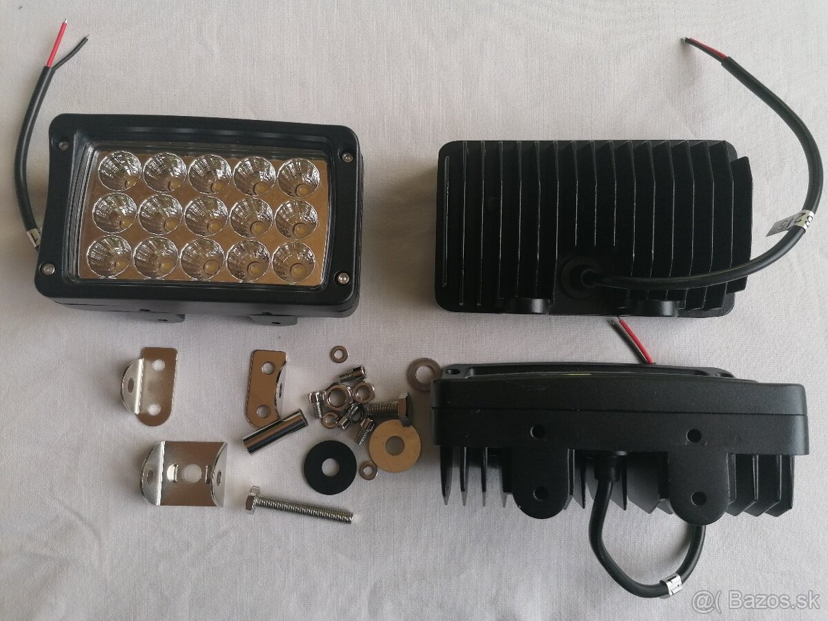 Predám led pracovné cúvacie svetlá, osvetlenie stroja - 12