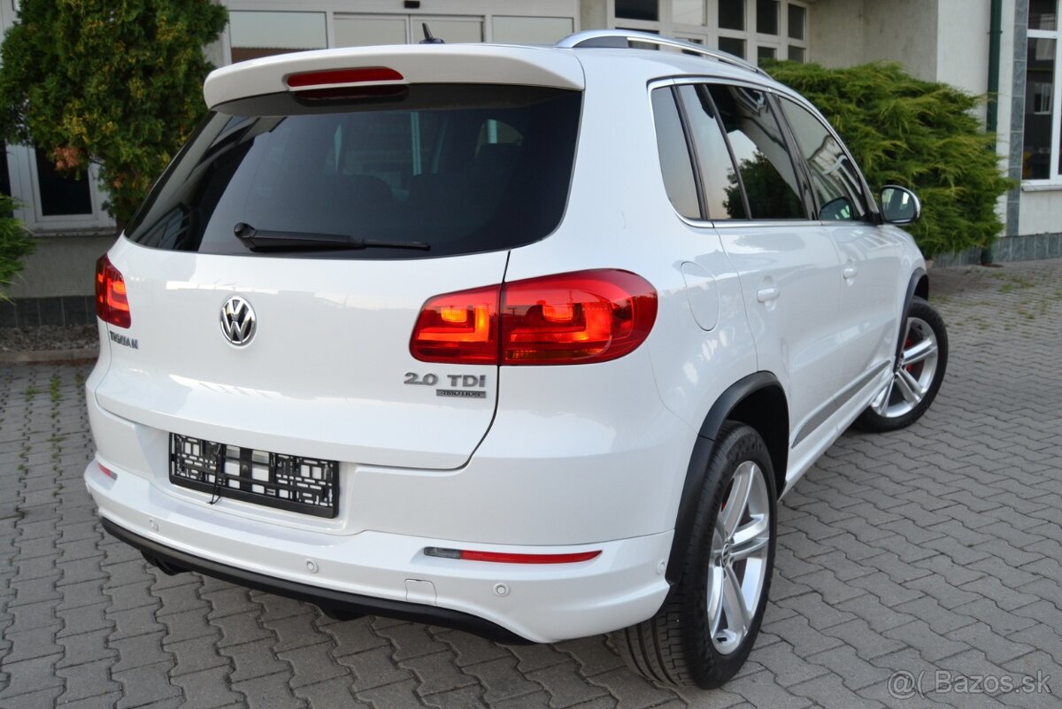 VW TIGUAN 2.0 TDI R LINE 4 MOTION, ALU R18, BIXENÓNY, CHRÓM - 12