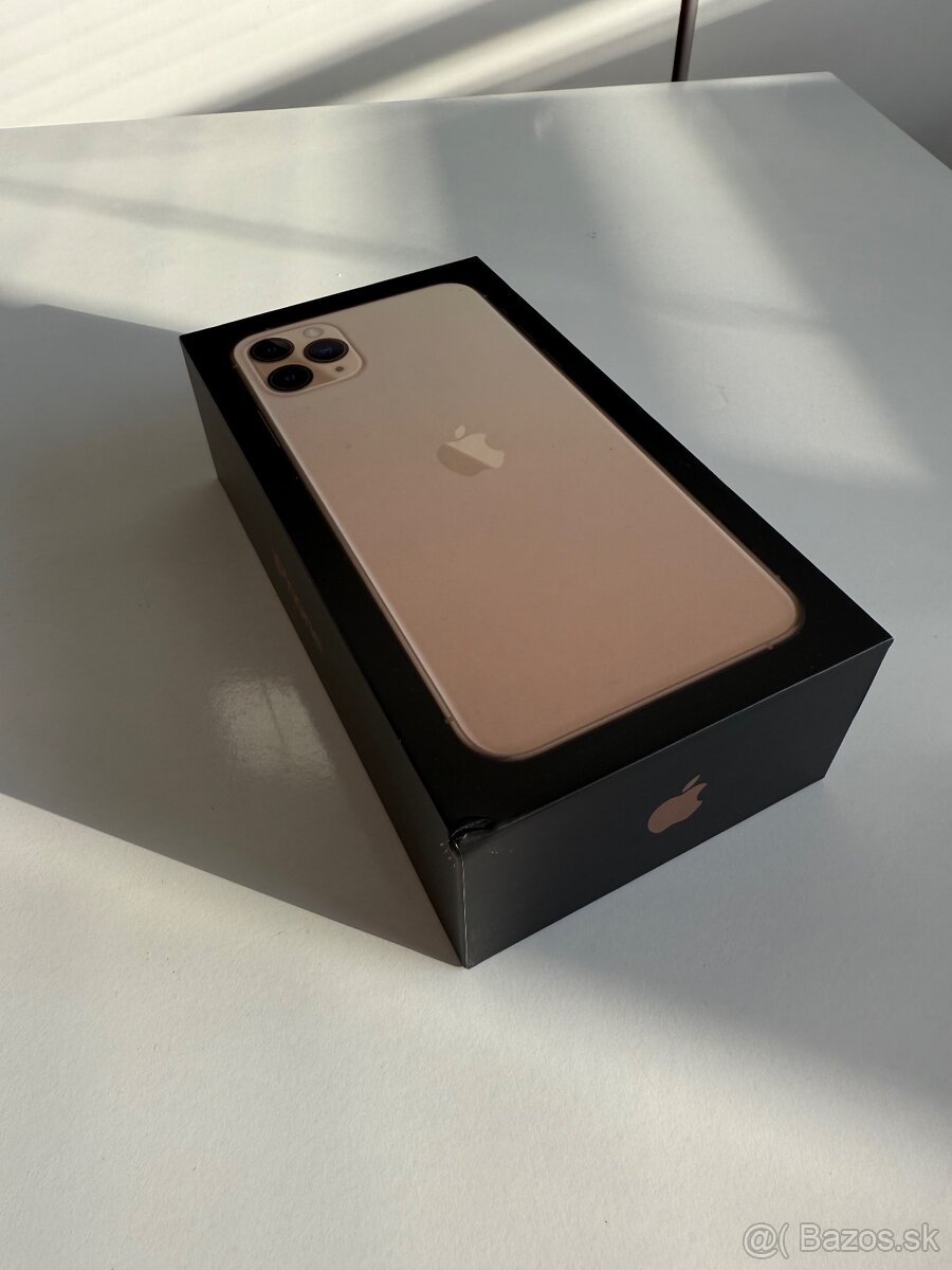 iPhone 11 Pro Max, 256 GB, zlatý – výborný stav - 12