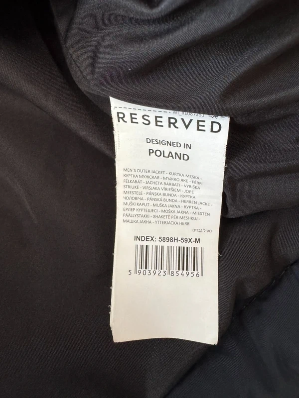 Reserved pánska bunda - M - 12