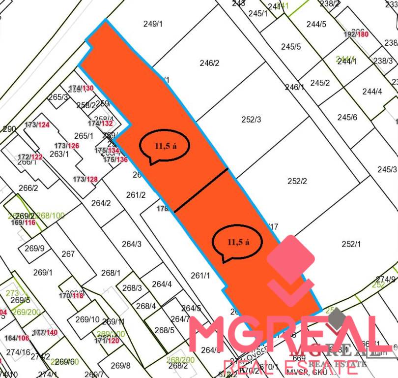 Stavebný pozemok v obci Nitrianske Hrnčiarovce / Nitra - 12