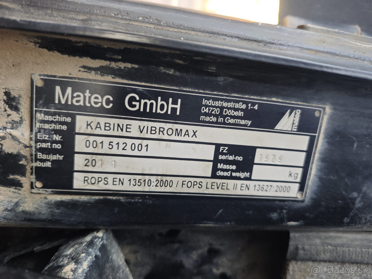 Vibracny valec JCB VM75 rv2011 2540m.h Bomag Hamm Dynapac - 12