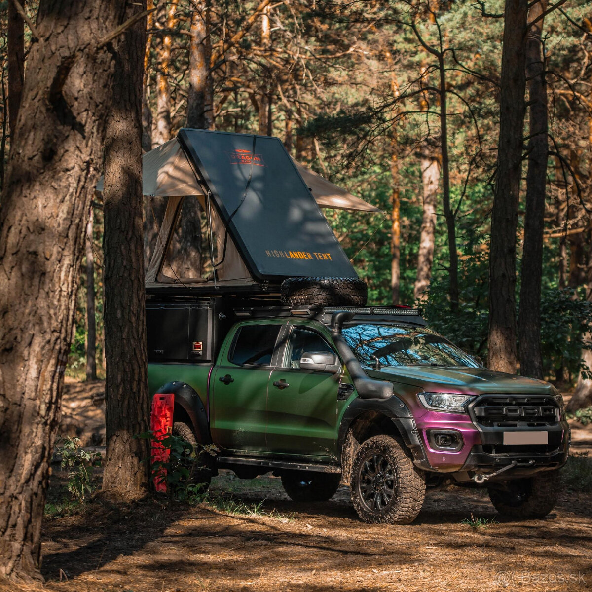 Strešný stan ALU DRAGON WINCH 215cmx127cm - 12